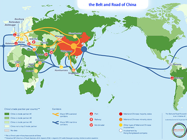 the Belt and Road of China the Belt and Road of China