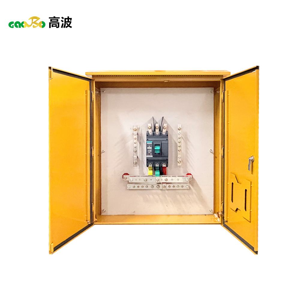 Custom Yellow Construction Power Box Custom Yellow Construction Power Box